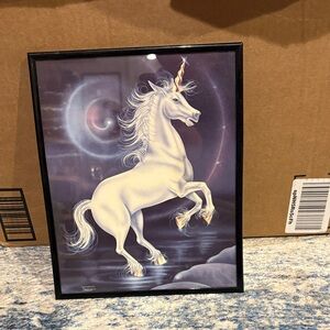 Framed Unicorn Art Print